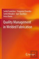 Quality Management In Welded Fabrication