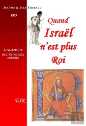 Quand Israël N'Est Plus Roi