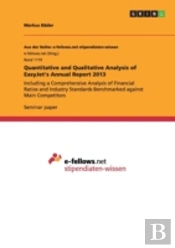 Quantitative And Qualitative Analysis Of Easyjet'S Annual Report 2013