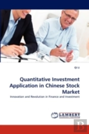 Quantitative Investment Application In Chinese Stock Market