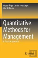 Quantitative Methods For Management