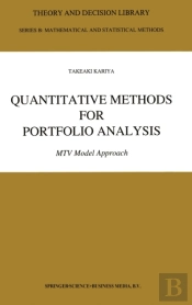 Quantitative Methods For Portfolio Analysis