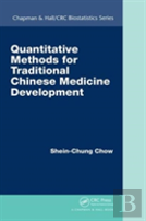 Quantitative Methods For Traditional Chinese Medicine Development