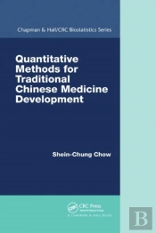 Quantitative Methods For Traditional Chinese Medicine Development