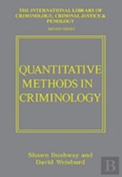 Quantitative Methods In Criminology