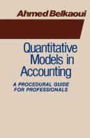 Quantitative Models In Accounting