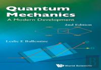Quantum Mechanics: A Modern Development (2nd Edition)