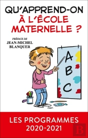 Qu'Apprend-On À L'École Maternelle ?
