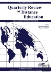 Quarterly Review Of Distance Education Vol 22 Issue 4