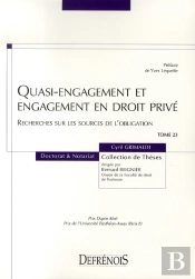 Quasi-Engagement Et Engagement En Droit Privé