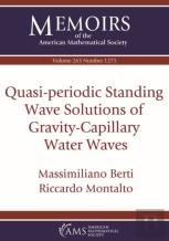 Quasi-Periodic Standing Wave Solutions Of Gravity-Capillary Water Waves
