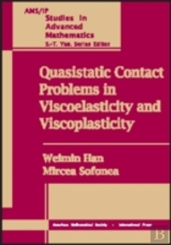 Bertrand.pt - Quasistatic Contact Problems In Viscoelasticity And Viscoplasticity