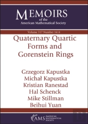 Quaternary Quartic Forms And Gorenstein Rings