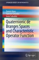 Quaternionic De Branges Spaces And Characteristic Operator Function