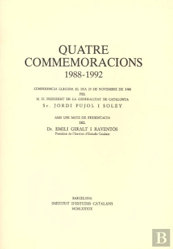 Bertrand.pt - Quatre Commemoracions 1988 1992 Conferencia Llegida El Dia