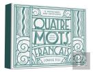 Quatre Mots Francais Notecards