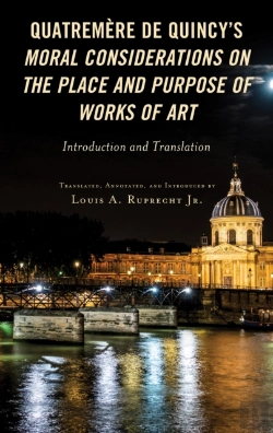 Bertrand.pt - Quatremere De Quincy'S Moral Considerations On The Place And Purpose Of Works Of Art