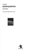 Quatro Quartetos | Four Quartets