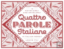 Bertrand.pt - Quattro Parole Italiane Notecards