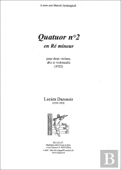 Quatuor N  2 - En Re Mineur