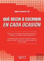 Qué Decir O Escribir En Cada Ocasión