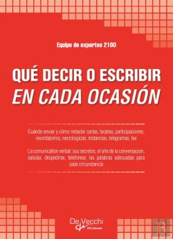 Bertrand.pt - Qué Decir O Escribir En Cada Ocasión