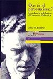 Què És El Personalisme? Introducció A La Lectura D'Emmanuel Mounier