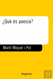 ¿Què És Poesia?