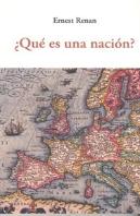 ¿Que Es Una Nacion ?