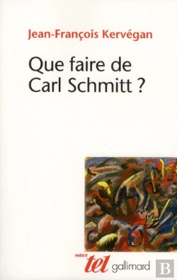 Bertrand.pt - Que Faire De Carl Schmitt ?