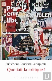Que Fait La Critique ?