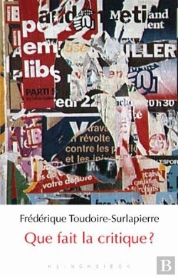 Bertrand.pt - Que Fait La Critique ?