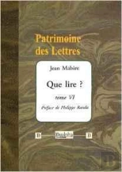 Que Lire ? Tome Vi