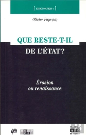 Que Reste-T-Il De L'Etat ?