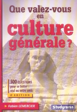 Bertrand.pt - Que Valez-Vous En Culture Generale ?