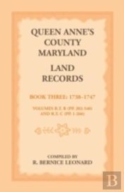 Queen Anne'S County, Maryland Land Recor