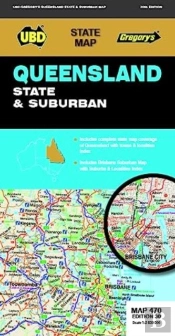 Queensland State & Suburban Map 470 30th Ed