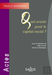Quel Avenir Pour Le Capital Social ?
