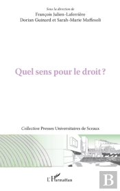 Quel Sens Pour Le Droit ?