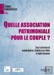 Quelle Association Patrimoniale Pour Couple ?