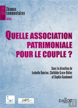 Bertrand.pt - Quelle Association Patrimoniale Pour Couple ?
