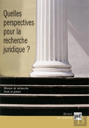 Quelles Perspectives Pour La Recherche Juridique?