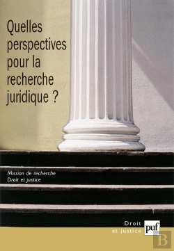 Bertrand.pt - Quelles Perspectives Pour La Recherche Juridique?