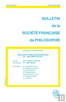 Bertrand.pt - Quelques Formulations Antiques Du «Sentiment De Soi»
