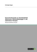 Querschnittsstudie Zur Standstabilitaã‚Â¤T Abstinenter Alkoholabhaã‚Â¤Ngiger In Der Stationaã‚Â¤Ren Therapie