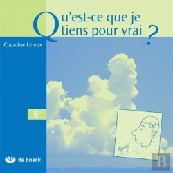 Bertrand.pt - Qu'Est-Ce Que Je Tiens Pour Vrai  Manuel De Morale 6e