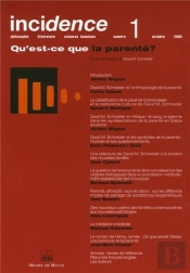 Qu'Est-Ce Que La Parente -Incidence N1
