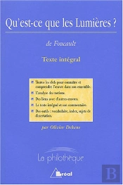 'Qu'Est-Ce Que Les Lumieres' ; Texte Integral De M.Foucault
