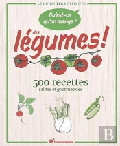 Qu'Est Ce Qu'On Mange ? Des Légumes ! ; 500 Recettes Saines Et Gourmandes