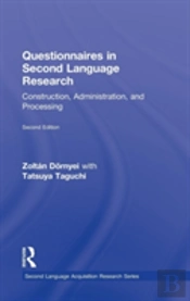 Questionnaires In Second Language Research